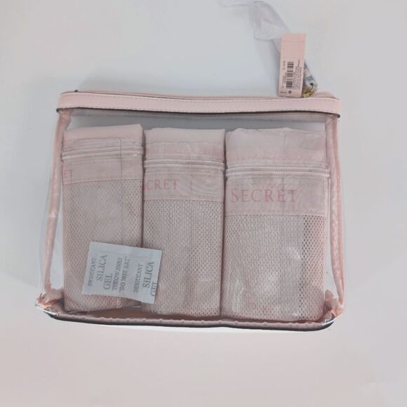 Victoria's Secret Pink Travel Pouch Set - Picture 1 of 4